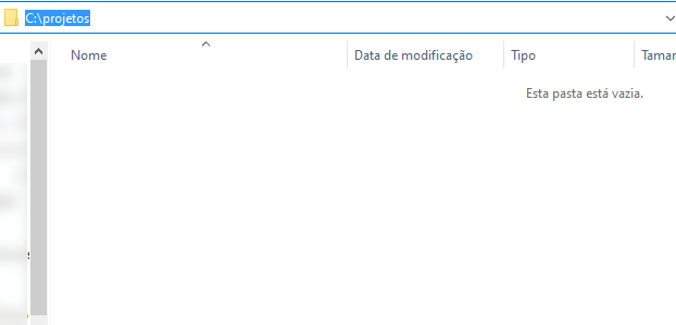 Pasta base do projeto com Vite