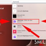 Buscando o Clipchamp na Microsoft Store