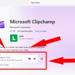Instalando o Clipchamp na Microsoft Store